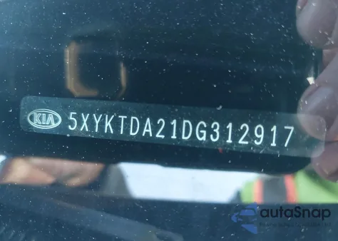 2013 Kia Sorento Lx V6 z USA, uszkodzony, nr VIN 5XYKTDA21DG312917